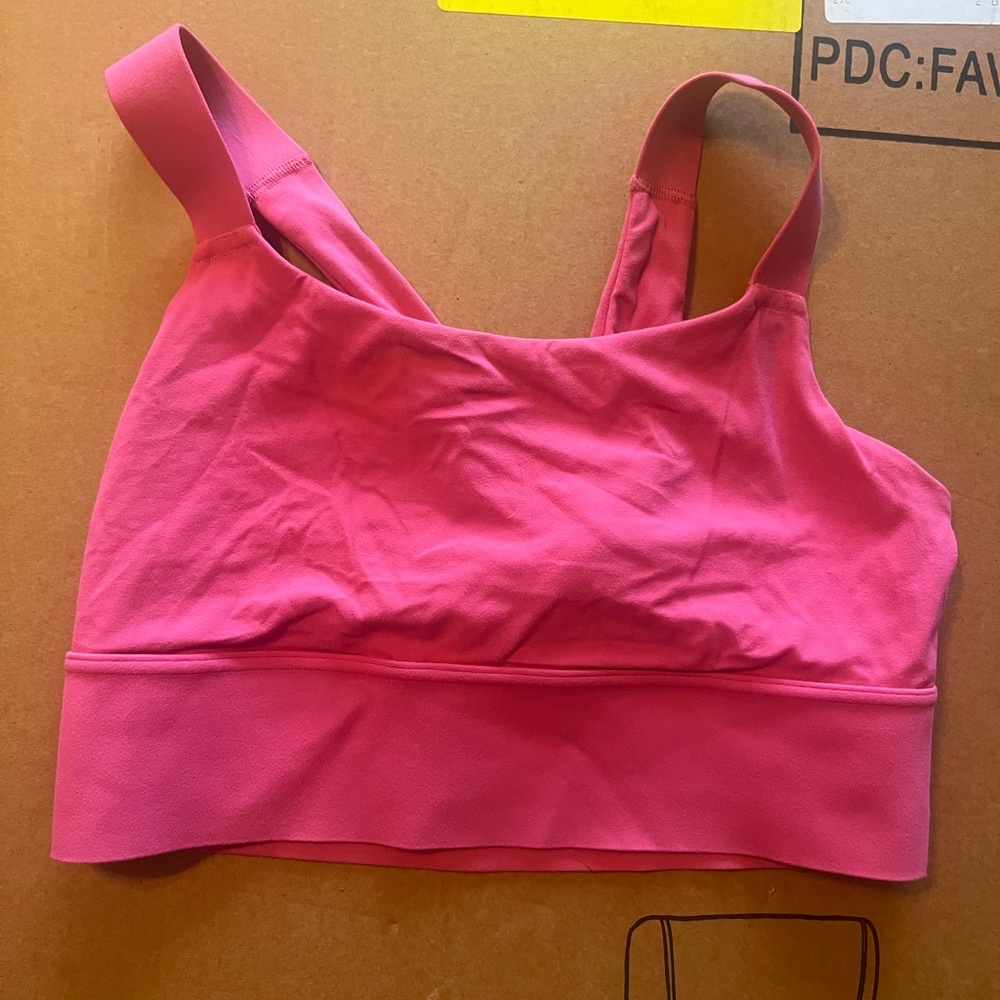 Bright Pink NWOT sports bra